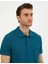 Erkek Zümrüt Slim Fit Basic Tişört 50291625-VR055 2