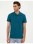 Erkek Zümrüt Slim Fit Basic Tişört 50291625-VR055 3