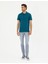Erkek Zümrüt Slim Fit Basic Tişört 50291625-VR055 4