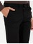 Erkek Siyah Regular Fit Kanvas Pantolon 50259782-VR046 5