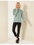 Kadın Mint Melanj Regular Fit Balıkçı Yaka Kazak 50259839-VR154 4