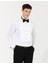 Erkek Beyaz Slim Fit Smokin Gömlek 50251062-VR013 3