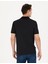 Erkek Siyah Slim Fit Polo Yaka Tişört 50275773-VR046 5