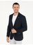 Erkek Lacivert Slim Fit Blazer Ceket 50275546-VR033 1