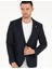 Erkek Lacivert Slim Fit Blazer Ceket 50275546-VR033 2