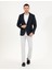 Erkek Lacivert Slim Fit Blazer Ceket 50275546-VR033 4