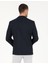 Erkek Lacivert Slim Fit Blazer Ceket 50275546-VR033 5