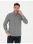 Erkek Siyah Regular Fit Uzun Kollu Gömlek 50277737-VR046 2