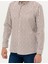 Erkek Vizon Regular Fit Uzun Kollu Gömlek 50276696-VR052 6