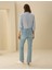 Kadın Açık Mavi Straight Fit Jean Pantolon 50289441-VR003 4