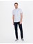 Erkek Mavi Regular Fit Kısa Kollu Gömlek 50252457-VR036 4