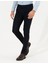 Erkek Lacivert Slim Fit Kanvas Pantolon 50255155-VR033 2