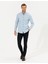 Erkek Lacivert Slim Fit Kanvas Pantolon 50255155-VR033 3