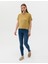 Kadın Yeşil Comfort Fit Tişört 50263400-VR235 4
