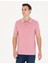 Erkek Pembe Slim Fit Polo Yaka Tişört 50273574-VR026 3