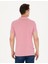 Erkek Pembe Slim Fit Polo Yaka Tişört 50273574-VR026 5