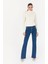 Kadın Krem Regular Fit Balıkçı Yaka Kazak 50276220-VR071 4