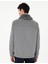 Erkek Gri Yün Karışımlı Regular Fit Kaşe Mont 50293328-VR024 5