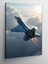 Kanvas Tablo Uçuşta Jet Uçağı 1