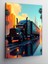 Kanvas Tablo Gece Yolda Tır 1