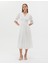 Kadın Ekru Regular Fit Dokuma Elbise 50262635-VR019 1