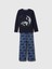 Erkek Çocuk Lacivert Geri Dönüştürülmüş Star Wars™ Grafikli Pijama Takımı 1