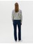 Kadın Koyu Indigo Slim Strong Jean Pantolon 50262570-VR089 4