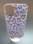 Apple iPhone 13 ve Apple iPhone 14 Uyumlu Leopar Desen Hologram Kapak Darbe Korumalı Kılıf 5
