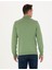 Erkek Koyu Yeşil Melanj Slim Fit Balıkçı Yaka Basic Triko Kazak 50276162-VR127 5