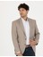 Erkek Açık Kahverengi Ekstra Slim Fit Spor Ceket 50277317-VR002 3