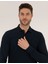 Erkek Lacivert Slim Fit Basic Sweatshirt 50276035-VR033 3