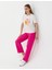 Kadın Fuşya High Waist Flare Fit Jean Pantolon 50273094-VR023 1
