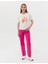 Kadın Fuşya High Waist Flare Fit Jean Pantolon 50273094-VR023 3