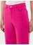 Kadın Fuşya High Waist Flare Fit Jean Pantolon 50273094-VR023 5