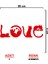 Love Sticker - Oto Sticker - Araba Sticker - Araç Sticker - Cam Sticker - Araba Aksesuar 1