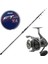 Surf Oltası Seti Okuma Alaris Tele Surf 420 cm 100-200 gr Surf Kamışı&okuma Tomcat TMC-8000 (4.8:1) 6+1bb Olta Makinesi 1