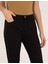 Kadın Siyah Skinny Fit Kanvas Pantolon 50263983-VR046 6