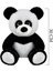 Peluş Oturan Panda Oyuncak 30 cm 2