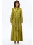 Bebe Yaka Oversize Elbise Yeşil 1