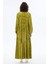 Bebe Yaka Oversize Elbise Yeşil 3