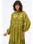 Bebe Yaka Oversize Elbise Yeşil 4