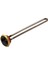 3000W 1-1/4 Termiksiz Düz Krom Termovat Isıtıcı 220V 40CM 1
