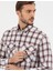 Erkek Bordo Comfort Fit Uzun Kollu Gömlek 50261755-VR014 2