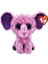 Ty Beanie Boo's Eva Elephant Purple Peluş 1