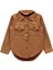 Kız Çocuk Gömlek 10-13 Yaş Bej 1