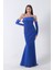 Saks Drapeli Düğme Detaylı Uzun Abiye 9705361.26 1