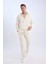 Relax Fit Polo Yaka Flanel Uzun Kollu Gömlek D1061AX24WN 2