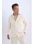 Relax Fit Polo Yaka Flanel Uzun Kollu Gömlek D1061AX24WN 3