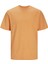 Jack & Jones Bisiklet Yaka Turuncu Erkek T-Shirt Jcosıgnal Tee Ss Crew Neck SS24 1