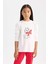Kız Çocuk Aristocats Pijama Takımı Uzun Kollu Üst Beli Lastikli Uzun Alt D9833A824WN 3